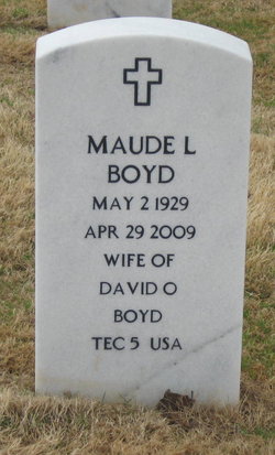 Maude L Boyd 