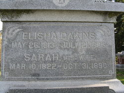 Sarah <I>Buker</I> Dakins 