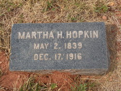 Martha H. <I>Housley</I> Hopkin 