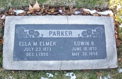 Ella Maud <I>Elmer</I> Parker 