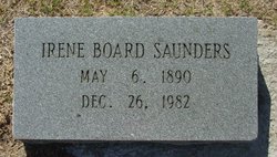 Irene <I>Board</I> Saunders 