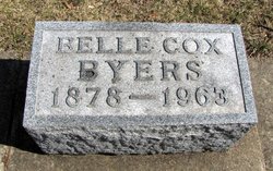 Millie Isabelle “Belle” <I>Cox</I> Byers 