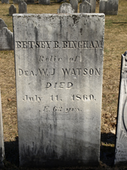 Betsey B <I>Bingham</I> Watson 
