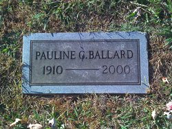 Mary Pauline <I>Carrico</I> Ballard 