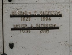Bernard F Paterson 