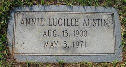 Annie Lucille <I>Bozeman</I> Austin 