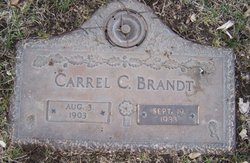 Carrell C Brandt 
