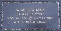 Wells Miller “Mike” Adams 