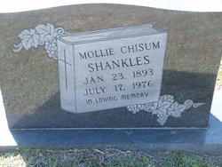 Mollie <I>Chisum</I> Shankles 