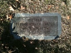Bertha G. <I>Pauley</I> Barton 