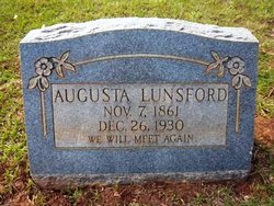 Augusta Ann <I>Bell</I> Lunsford 