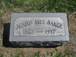 Jennie Lind <I>Mee</I> Baker 