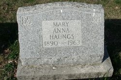 Mary Anna <I>Schmidt</I> Haungs 