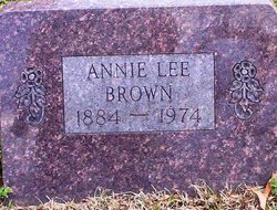 Annie Lee Brown 