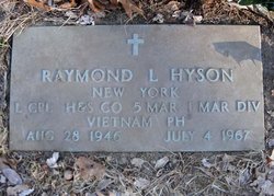 LCpl Raymond Lee Hyson 