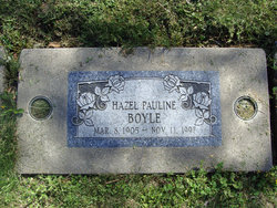 Hazel Pauline <I>Anliker</I> Boyle 