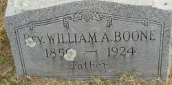 Rev. William Allen Boone 