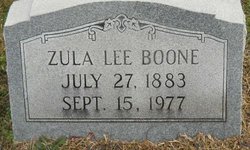 Zula Lee Boone 