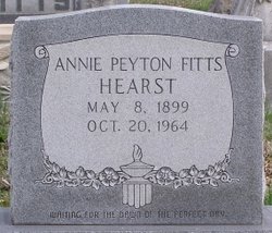 Anna Peyton <I>Fitts</I> Hearst 