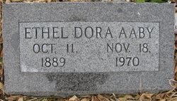 Ethel Dora <I>Horsman</I> Aaby 