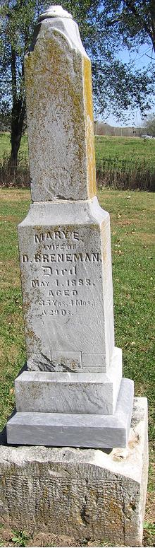 Mary Elizabeth <I>Porter</I> Breneman 