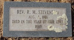 Rev Robert Montgomery Young Stevenson Jr.