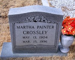 Martha <I>Painter</I> Crossley 
