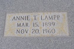 Annie Jane <I>Tapley</I> Lampp 