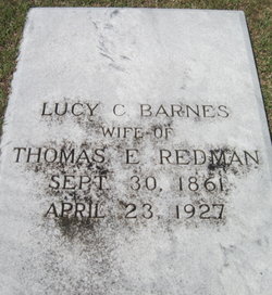 Lucy Caroline <I>Barnes</I> Redman 
