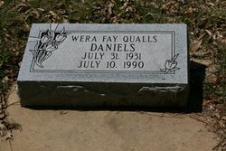 Wera Fay <I>Qualls</I> Daniels 
