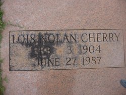 Lois Estelle <I>Nolan</I> Cherry 