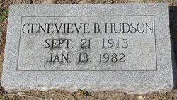 Ethel Genevieve B Hudson 