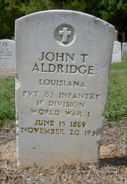 John Thomas Aldridge 