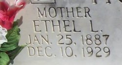 Ethel Lena <I>Robinson</I> Hunter 