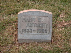 Mary E Anthony 