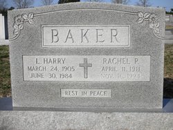 Rachel Violet <I>Pitts</I> Baker 