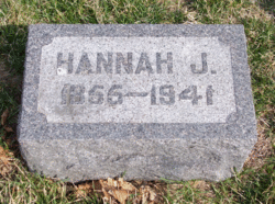 Hannah Janetta “Nettie” <I>Hamilton</I> Abrams 