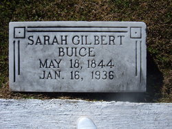 Sarah Frances <I>Gilbert</I> Buice 