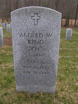 Alfred W King 