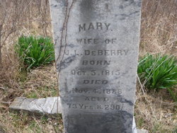 Mary Ann <I>Adams</I> De Berry 
