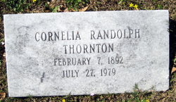 Cornelia Randolph Thornton 