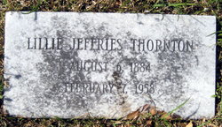 Lillie Jeffries Thornton 