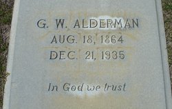 George Washington Alderman 