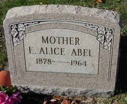 Emily Alice <I>Halsall</I> Abel 