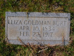 Eliza <I>Goleman</I> Burt 