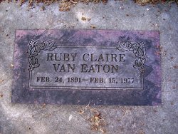 Ruby Claire Van Eaton 