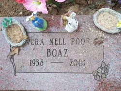 Vera Nell <I>Poor</I> Boaz 