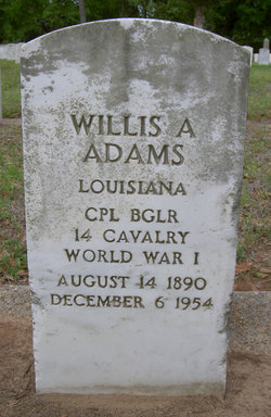 Willis A Adams 