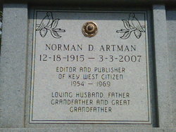 Norman Donald Artman 