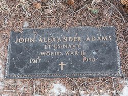LCDR John Alexander Adams 